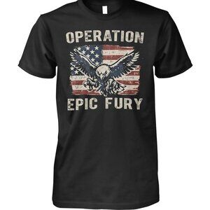 Operation Epic Fury USA Flag Shirt 257